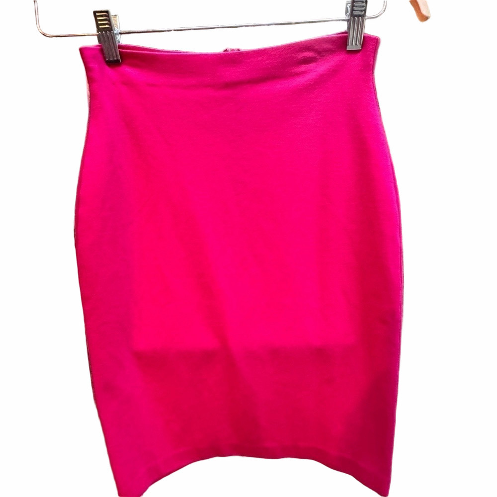 Amanda Uprichard pink pencil skirt size small